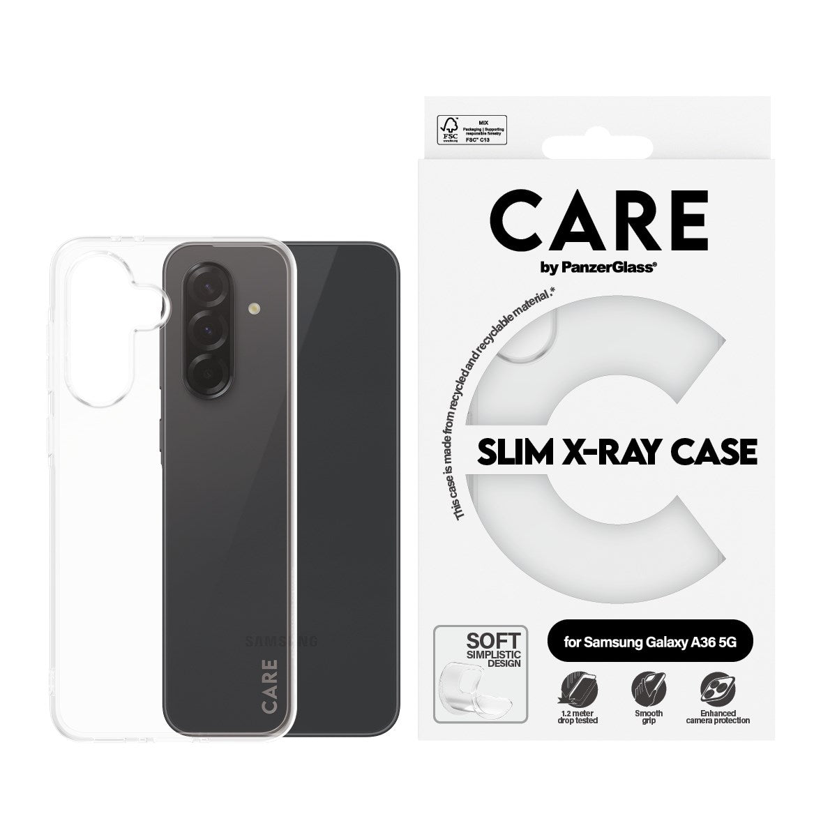 CARE by PanzerGlass® X-Ray Case Samsung Galaxy A36 5G